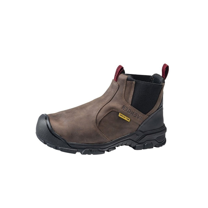 Avenger Work Boots Men EH Rating MetGaurd Alloy Toe Brown A7342 Image 1