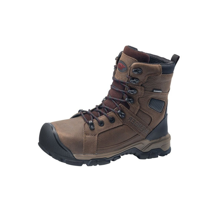 Avenger Work Boots Men Waterproof Rugged Safety Toe Brown A7333 Image 1