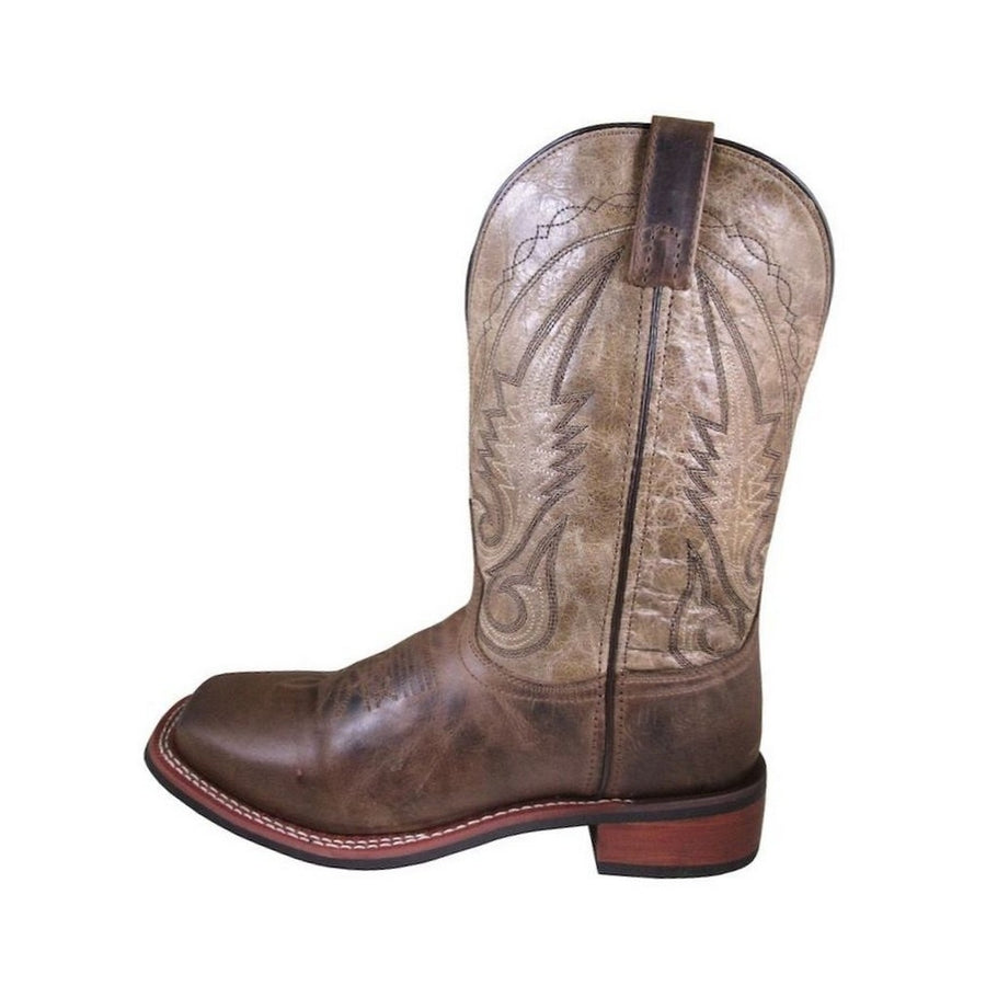 Smoky Mountain Western Boots Mens Creekland Leather Brown 4216 Image 1