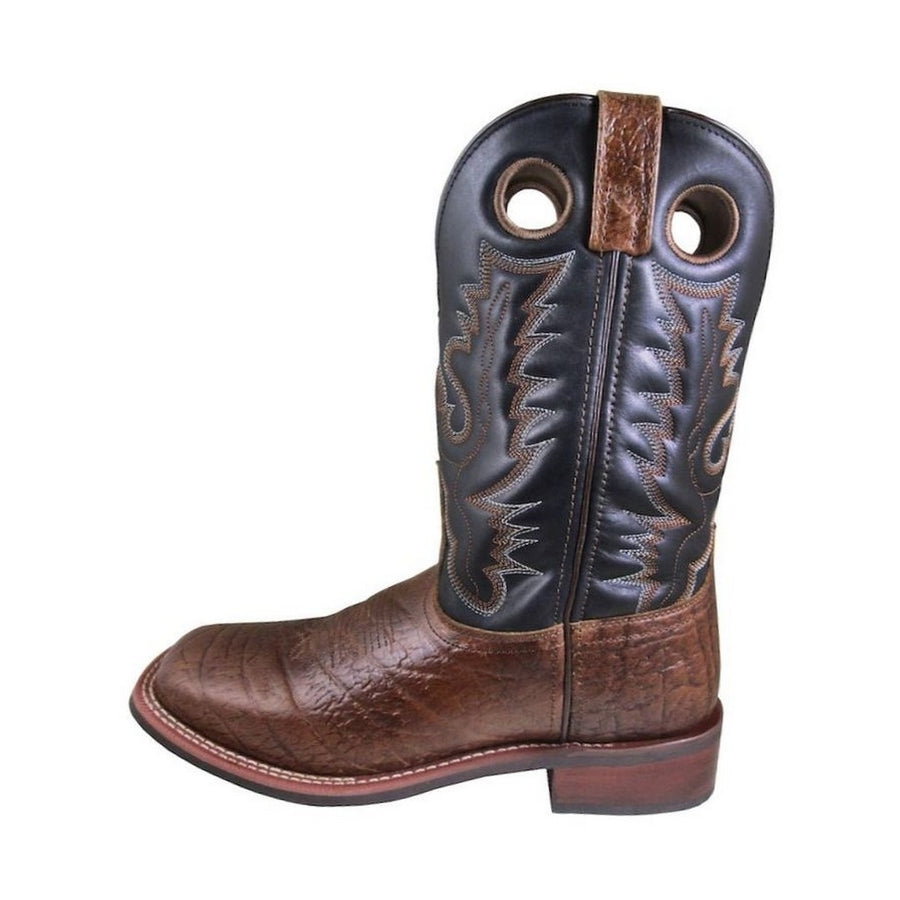 Smoky Mountain Western Boots Mens Wyatt Square Brown Black 4218 Image 1