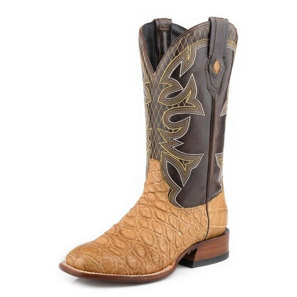 Stetson Western Boots Mens Exotic JBS Brown 12-020-1852-0508 BR Image 1