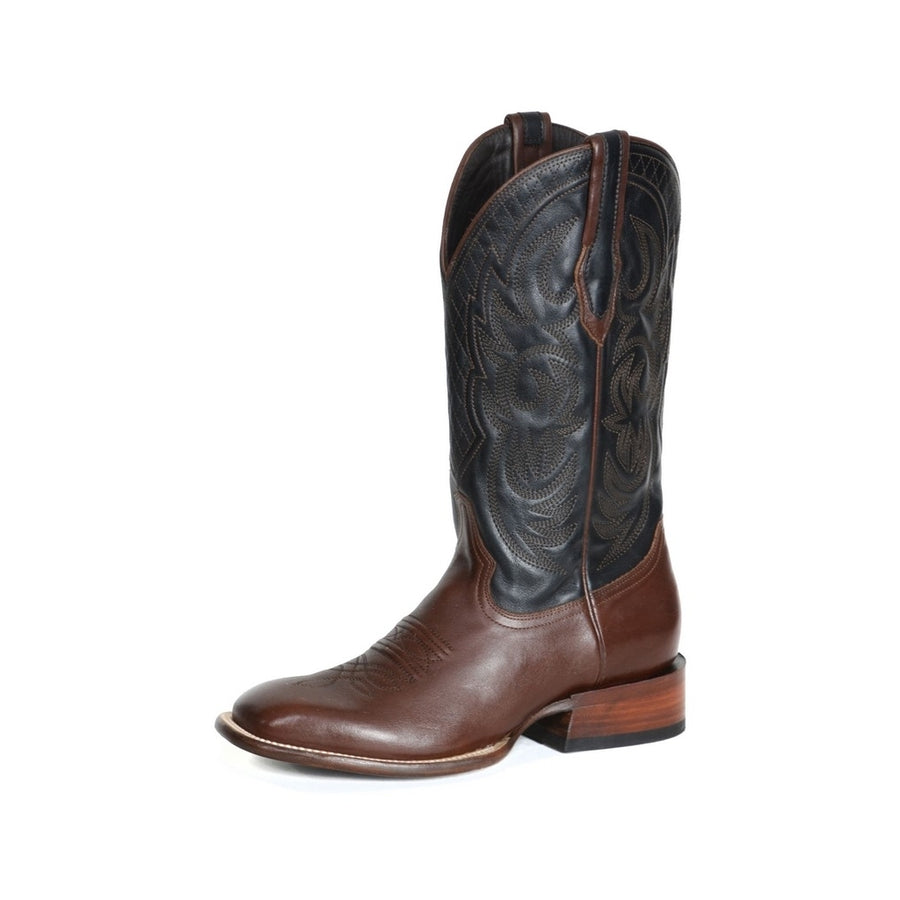 Stetson Western Boots Mens JBS Classic Square Toe 12-020-1850-0124 BR Image 1