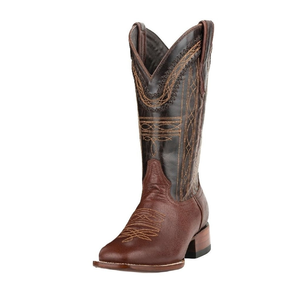 Stetson Western Boots Mens Denver Leather Brown 12-020-1850-0107 BR Image 1