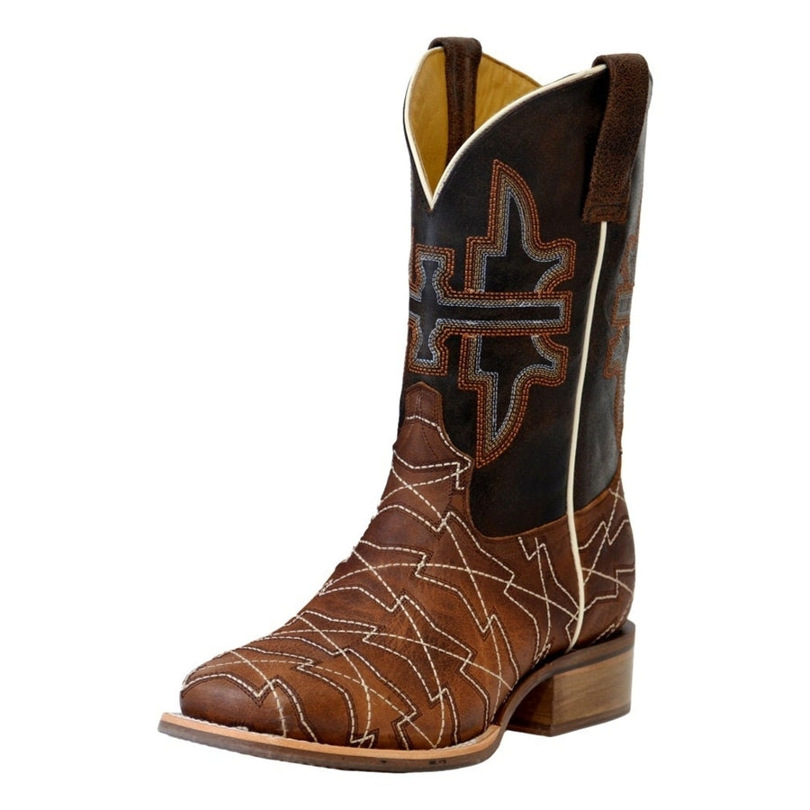 Tin Haul Western Boots Mens Mesquite Brown 14-020-0077-0493 BR Image 1