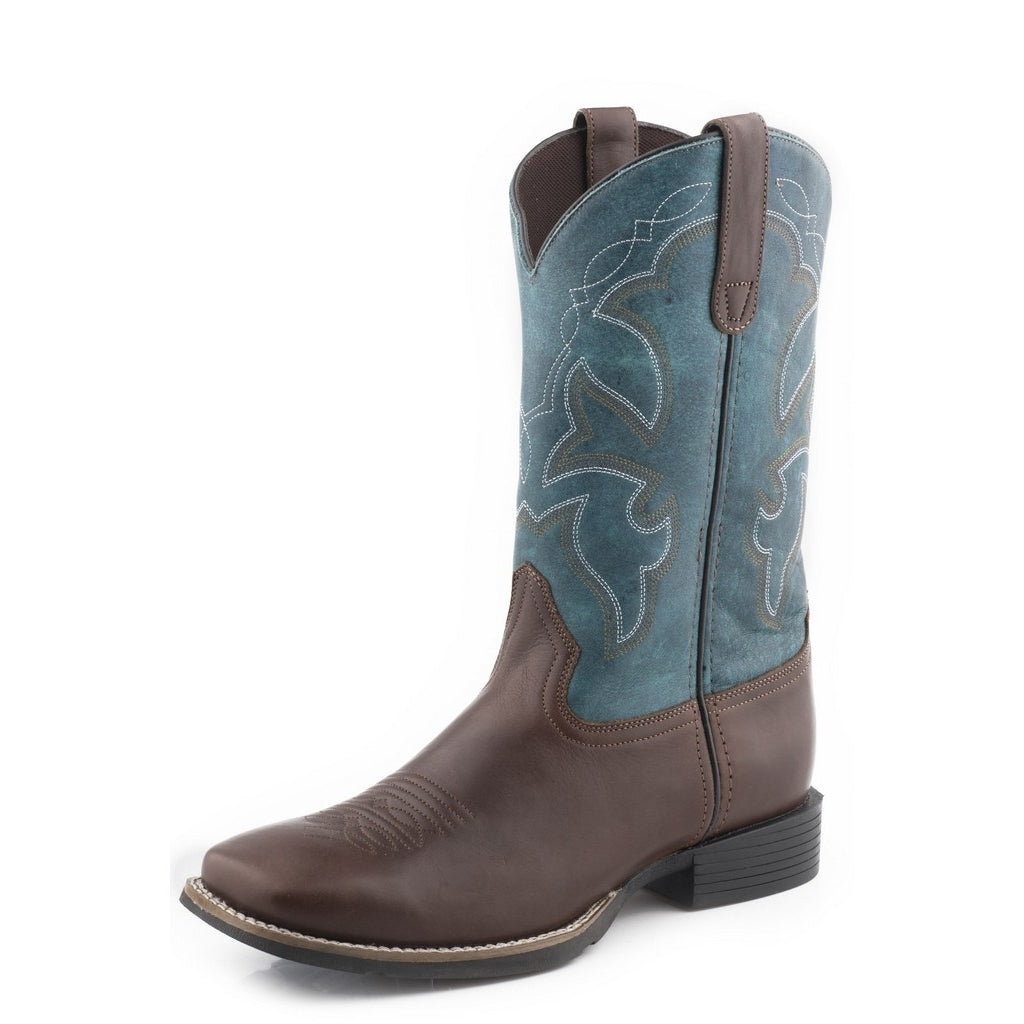 Roper Western Boots Mens Monterey Square Brown 09-020-0904-3086 BR Image 1