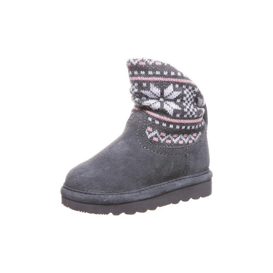 Bearpaw Casual Boots Girls Infant Virginia 3" Slouchy Booties 2133T Image 1