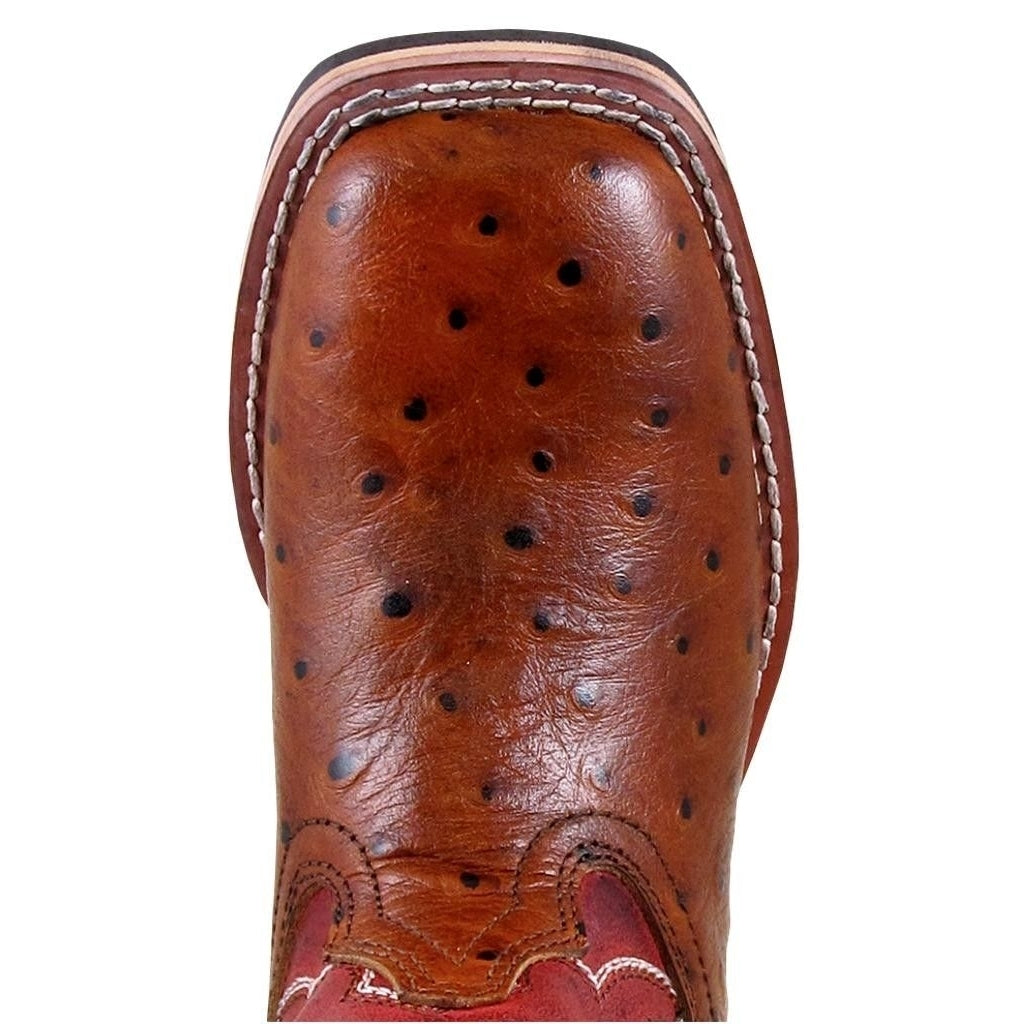 Smoky Mountain Western Boots Boys Cheyenne Square Toe Red 3752C Image 2