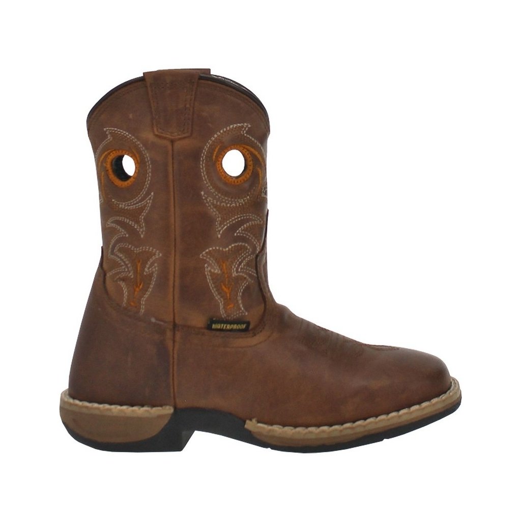 Dan Post Western Boots Boys Storms Eye Jr. Leather Brown DPC2964 Image 2