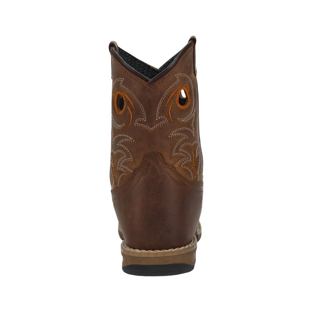 Dan Post Western Boots Boys Storms Eye Jr. Leather Brown DPC2964 Image 4