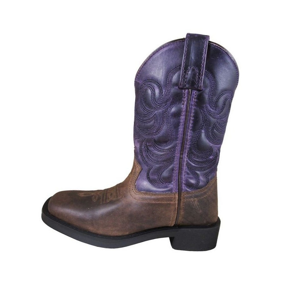 Smoky Mountain Western Boots Boys Tucson Square Toe Pull On 3222C Image 1