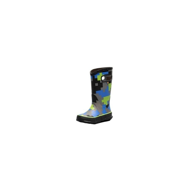 Bogs Outdoor Boots Boys Big Camo Print Flexible Rubber 72996 Image 6