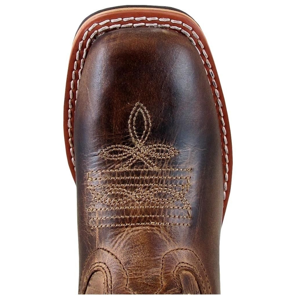 Smoky Mountain Western Boots Boys Jesse Square Toe Brown 3668Y Image 2