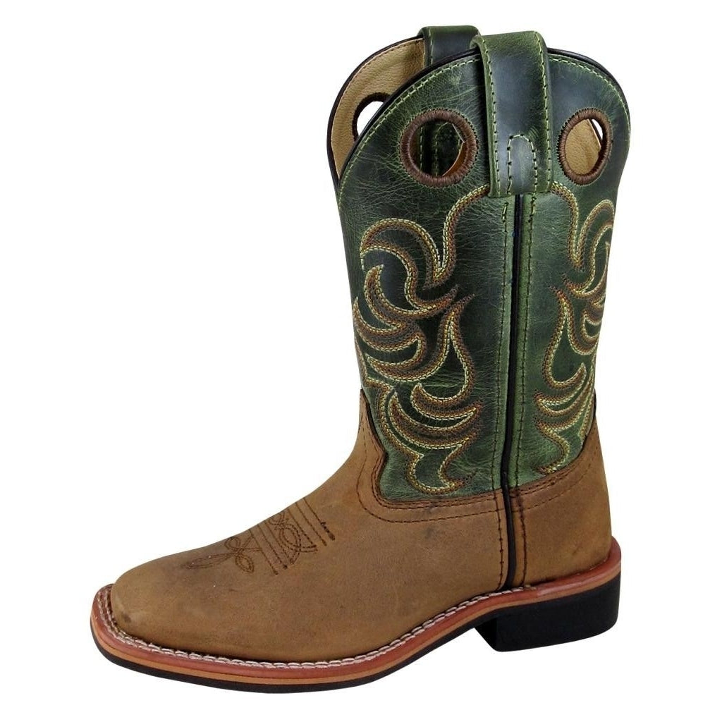 Smoky Mountain Western Boots Boys Autry Square Toe Brown 3667T Image 1