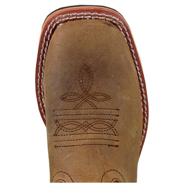 Smoky Mountain Western Boots Boys Autry Square Toe Brown 3667T Image 2