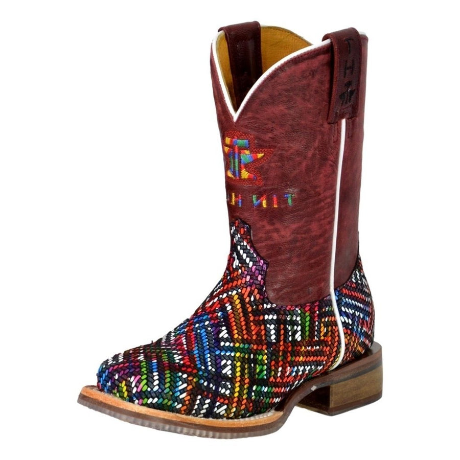 Tin Haul Western Boots Girls Prismatic Multi-Color 14-018-0077-0920 MU Image 1