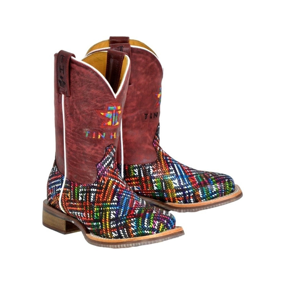 Tin Haul Western Boots Girls Prismatic Multi-Color 14-018-0077-0920 MU Image 2