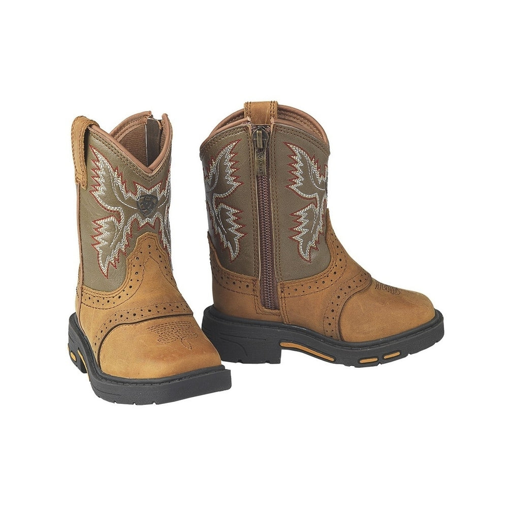 Ariat Western Boots Boys Durango Lil Stompers Round Toe A441001044 Image 2