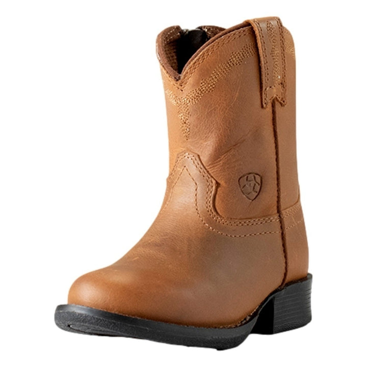 Ariat Western Boots Boys Roper Side Zipper Round Toe A441003344 Image 1