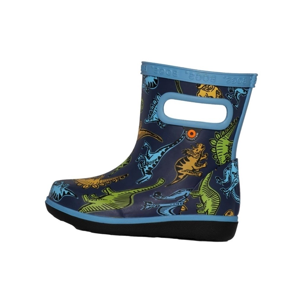 Bogs Outdoor Boots Boys Skipper II Super Dino Pull On Rubber 73177I Image 1