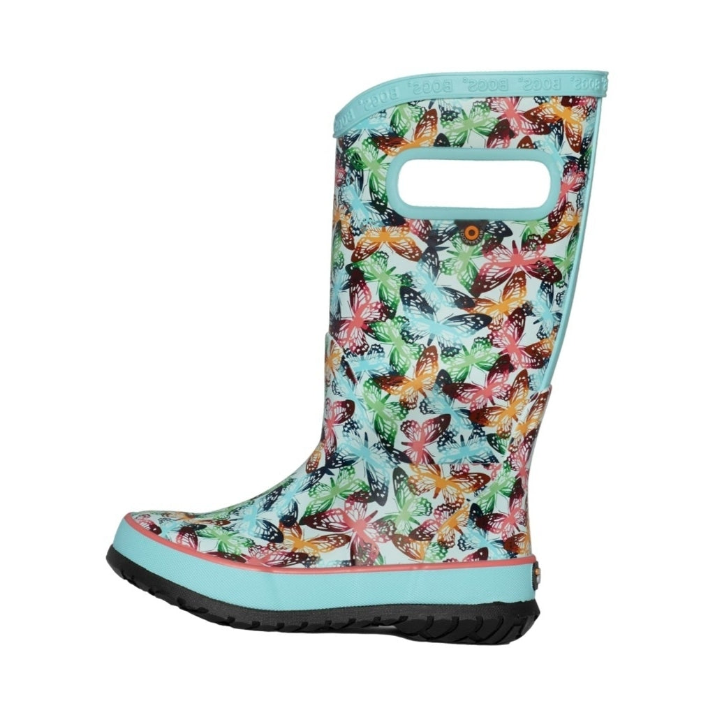 Bogs Outdoor Boots Girls Rubber Butterfly Camo Sky Blue Multi 73161 Image 1