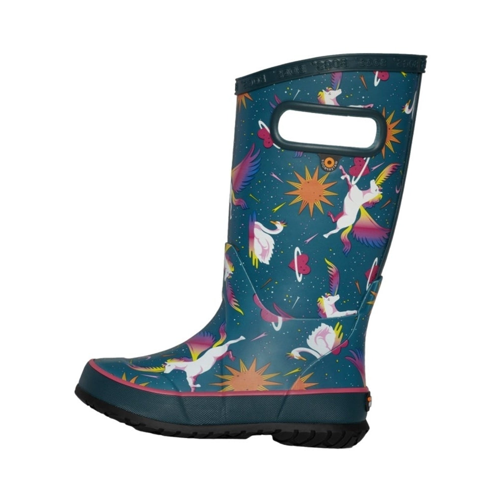 Bogs Outdoor Boots Girls Light Unicorn Swan Teal Multi 73164 Image 1