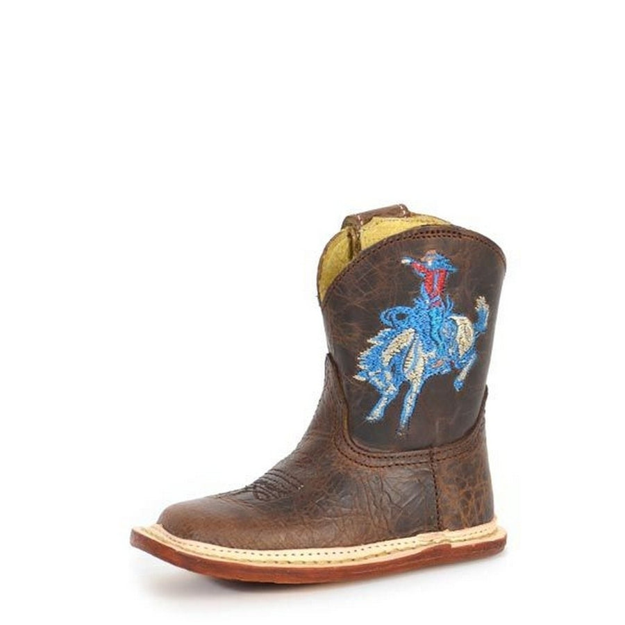 Roper Western Boot Boy Buckin Bronc Brown 09-016-7912-8637 BR Image 1