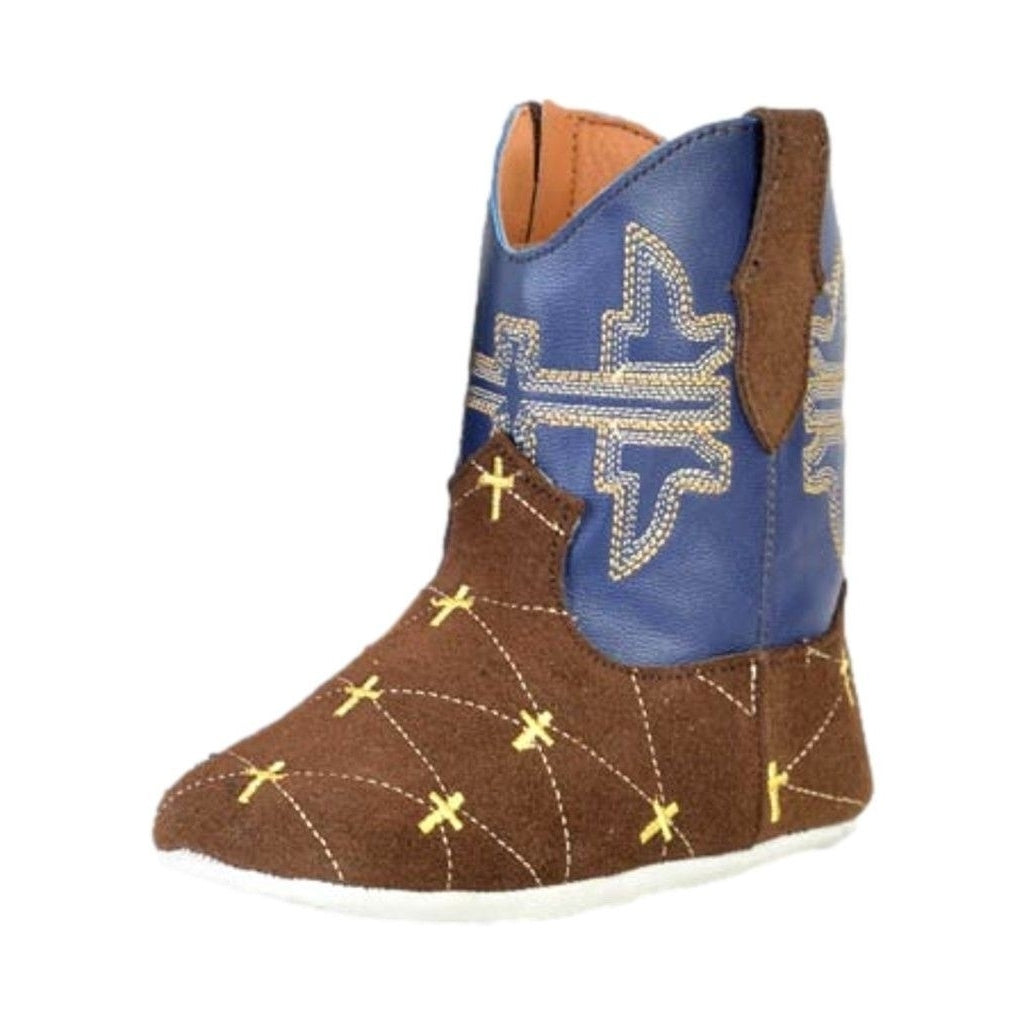 Tin Haul Western Boot Boy Cushioned Brown 14-016-0007-1710 BR Image 1