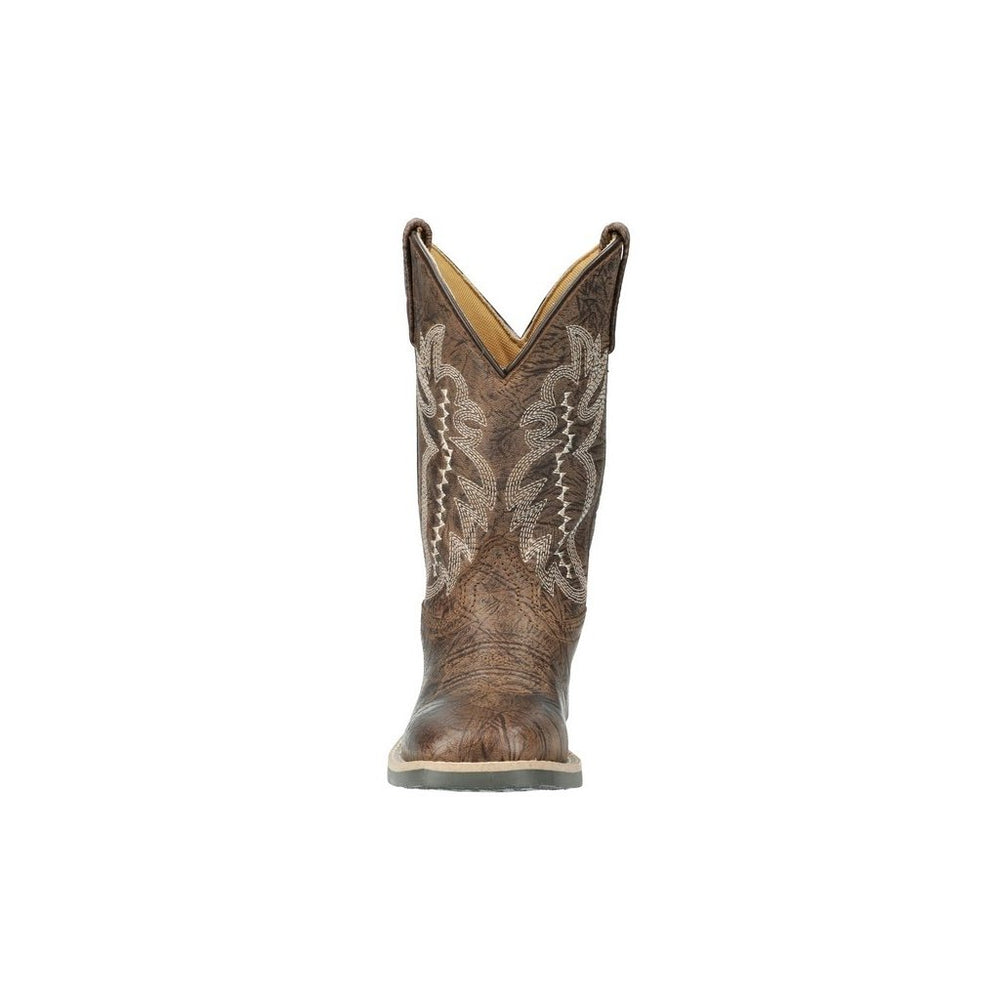 Smoky Mountain Western Boots Boys Presley Square Toe Brown 3311Y Image 2