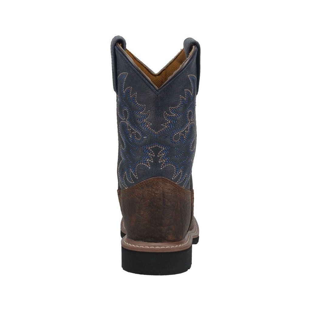 Dan Post Western Boots Boys 9" Brantley Leather Rust DPC3938 Image 4