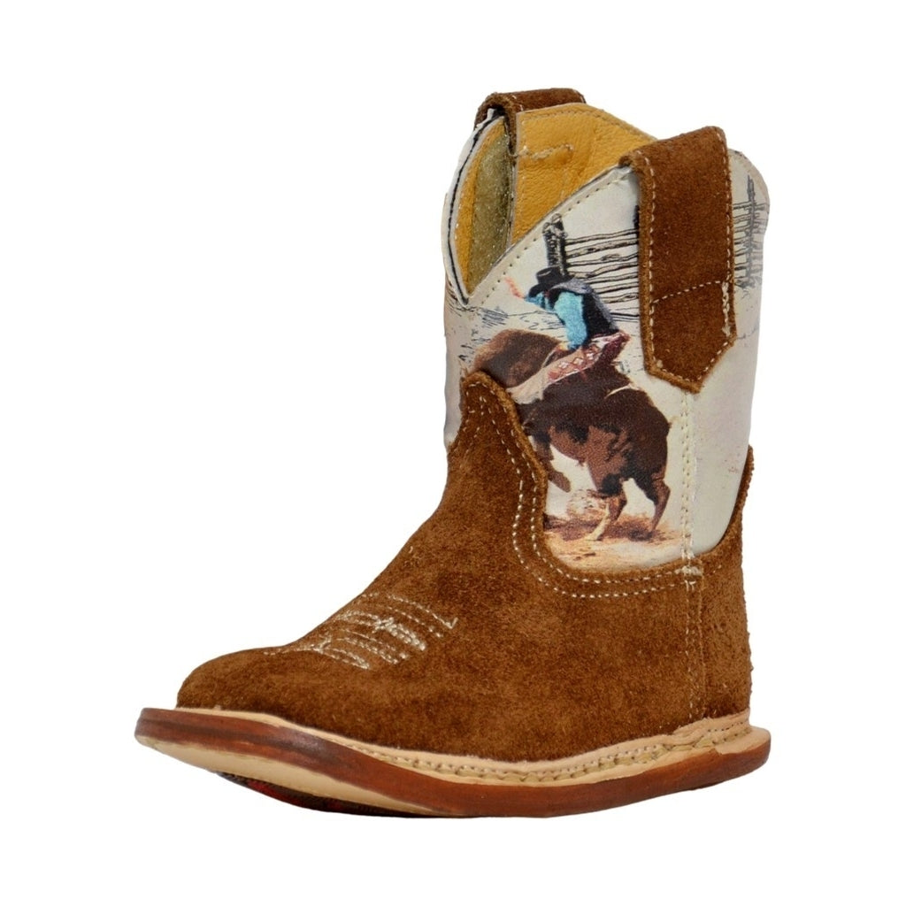 Roper Western Boots Boys Bull Rider Brown 09-016-7912-8451 BR Image 1