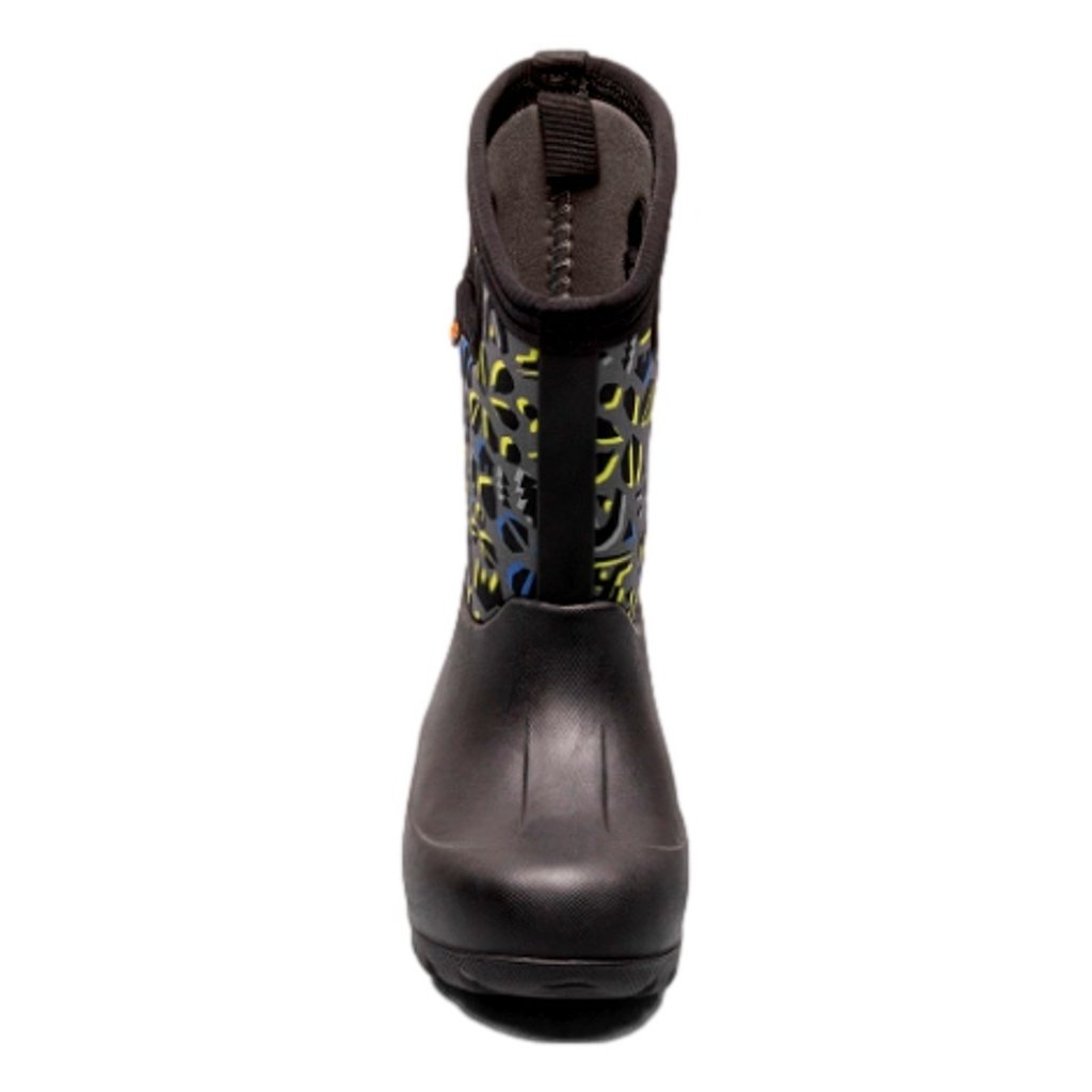 Bogs Outdoor Boots Boys Neo Classic Adventure Print Black 72876 Image 2