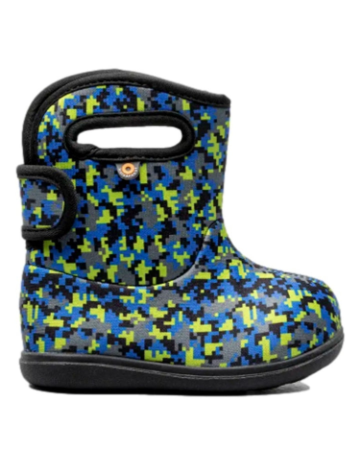 Bogs Outdoor Boots Boys Camo Digital Maze Print Washable 72899I Image 3