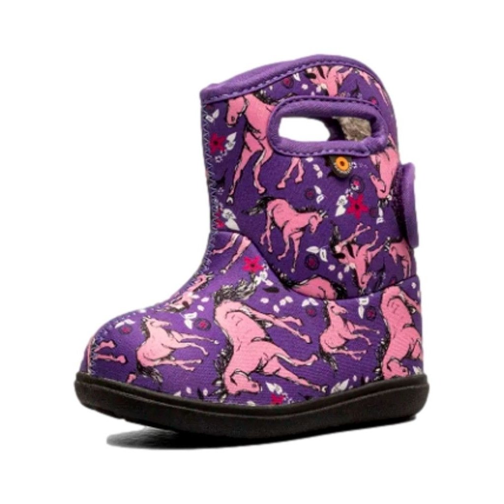 Bogs Outdoor Boots Girls Unicorn Fun Awesome Spruce Print 72896I Image 6