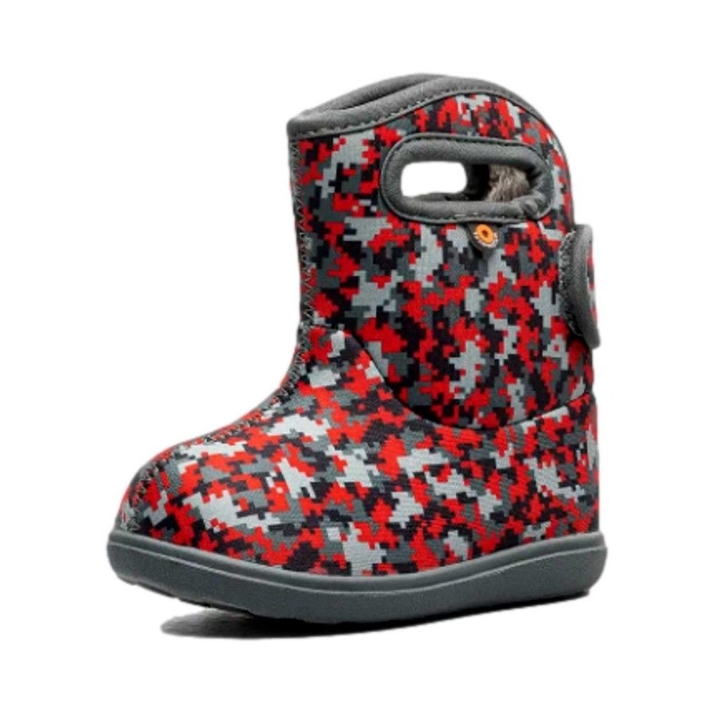 Bogs Outdoor Boots Boys Camo Digital Maze Print Washable 72899I Image 1