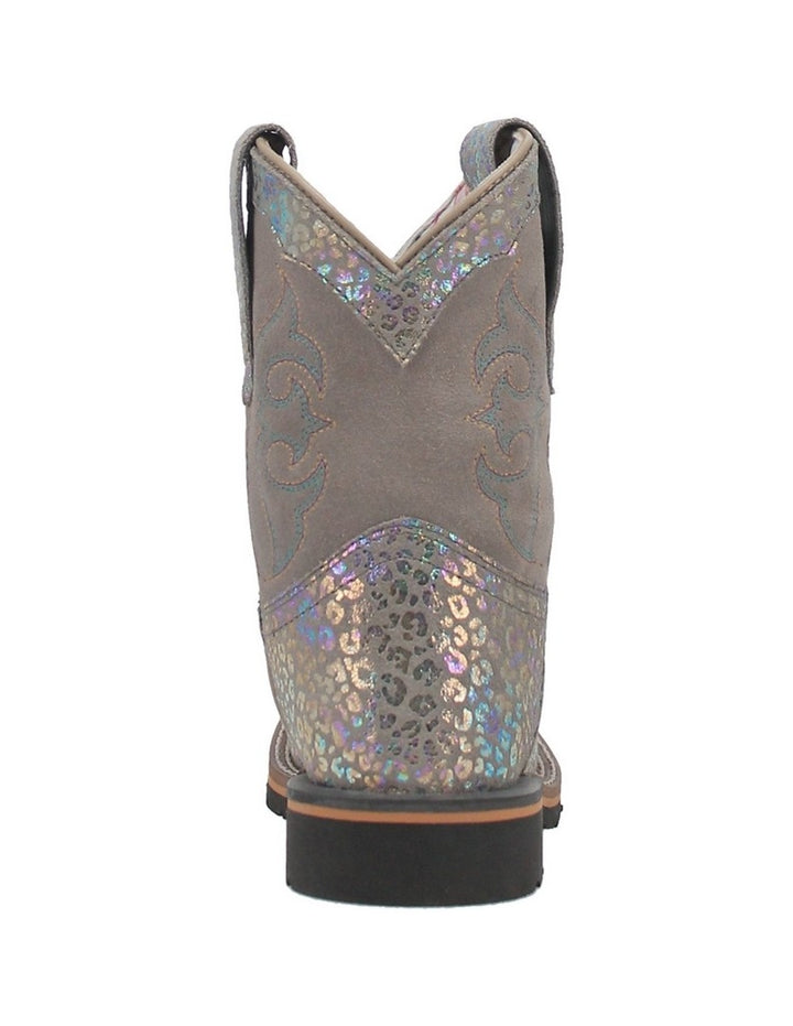 Dan Post Western Boots Girls Shiva Leopard Print Leopard DPC2917 Image 4