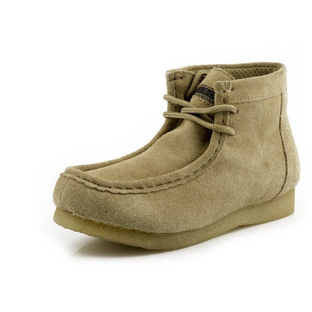 Roper Western Boots Boys Kids Suede Chukka Tan 09-018-0606-0320 TA Image 1