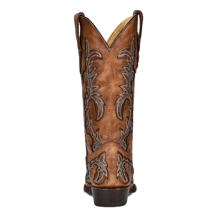 Corral Western Boots Mens Embroidery Inlay Leather Honey C3845 Image 4