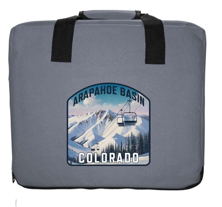 Arapahoe Basin Design B Souvenir Destination Seat Cushion Image 2