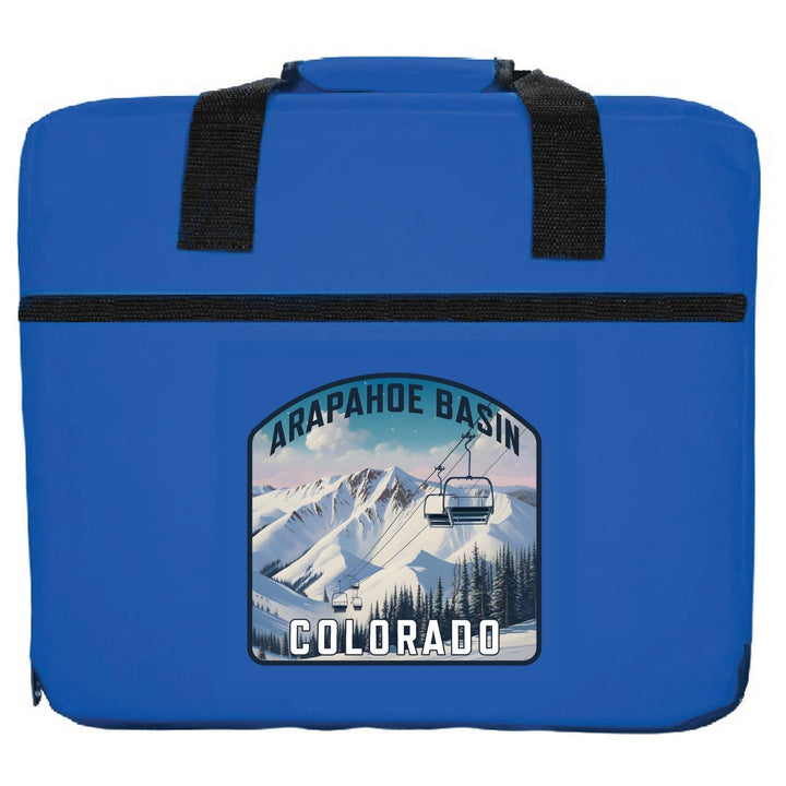 Arapahoe Basin Design B Souvenir Destination Seat Cushion Image 3