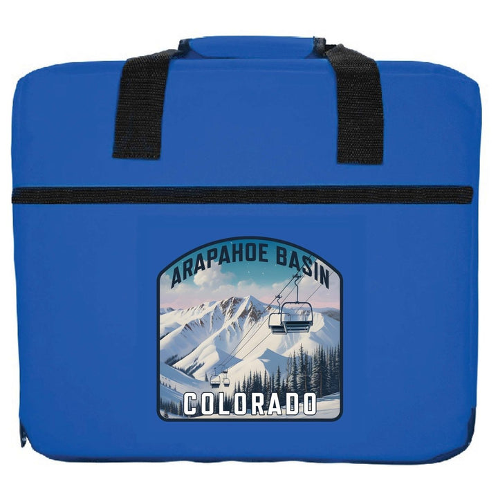 Arapahoe Basin Design B Souvenir Destination Seat Cushion Image 1