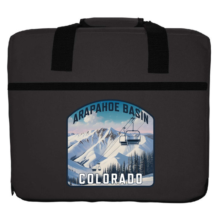 Arapahoe Basin Design B Souvenir Destination Seat Cushion Image 4