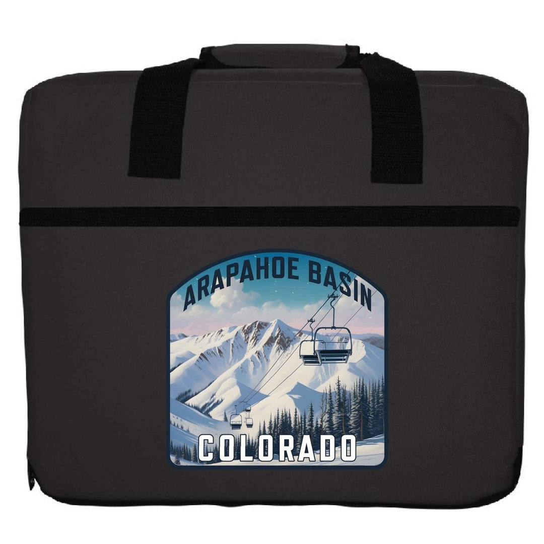 Arapahoe Basin Design B Souvenir Destination Seat Cushion Image 1