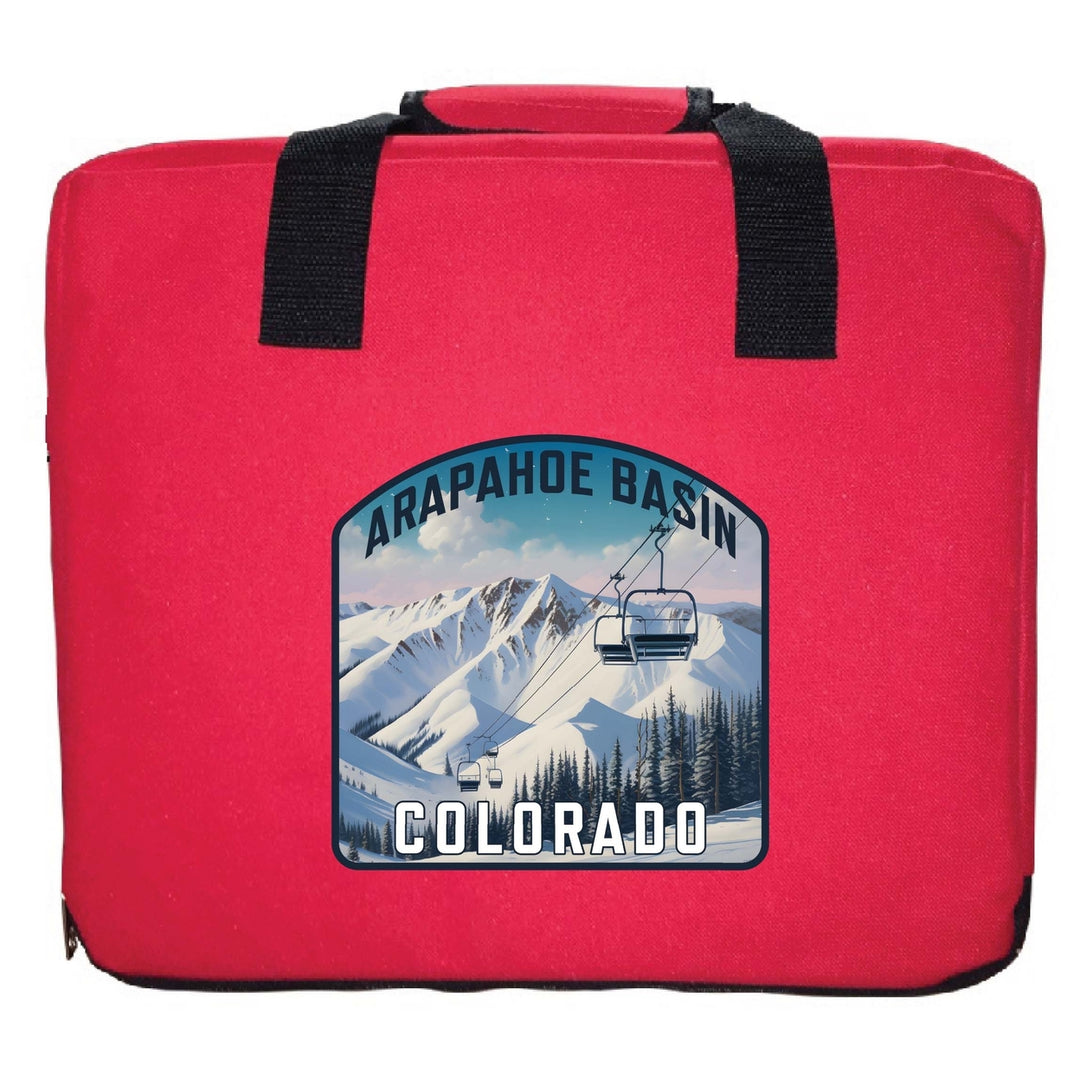 Arapahoe Basin Design B Souvenir Destination Seat Cushion Image 4