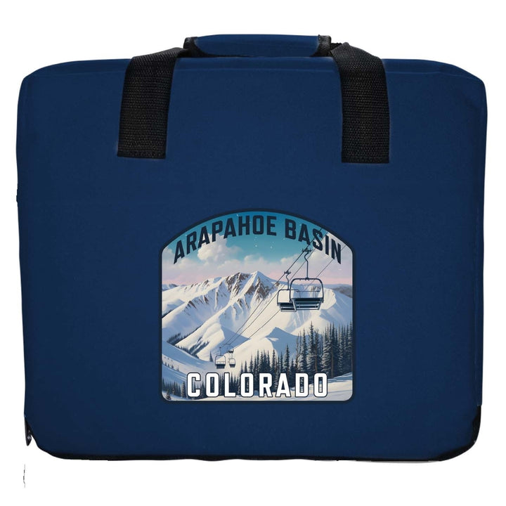 Arapahoe Basin Design B Souvenir Destination Seat Cushion Image 6