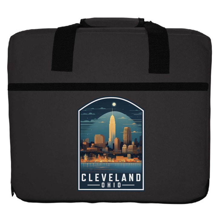 Cleveland Ohio Design A Souvenir Destination Seat Cushion Image 6