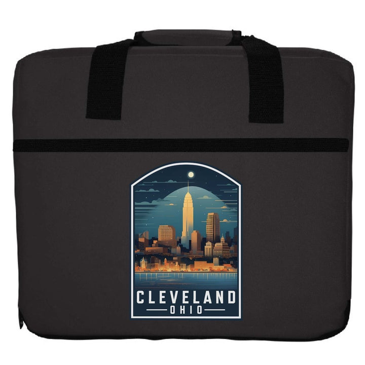 Cleveland Ohio Design A Souvenir Destination Seat Cushion Image 1