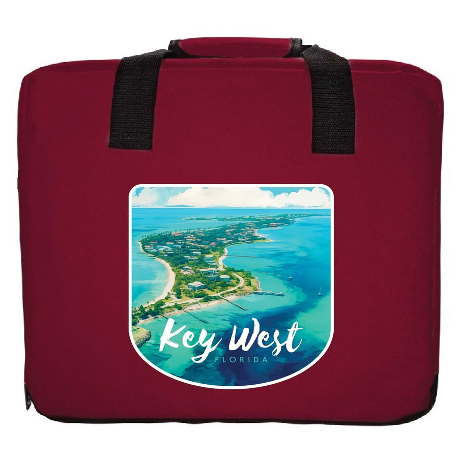 Key West Florida Design A Souvenir Destination Seat Cushion Image 1