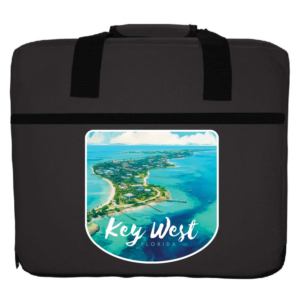 Key West Florida Design A Souvenir Destination Seat Cushion Image 2