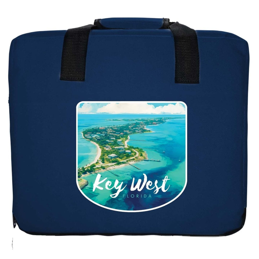 Key West Florida Design A Souvenir Destination Seat Cushion Image 1