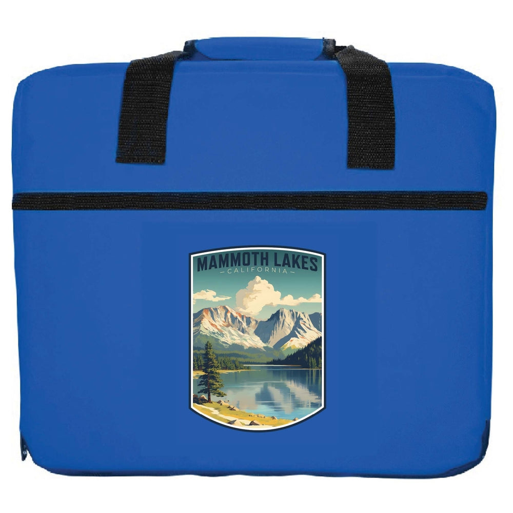 Mammoth Lakes California Design C Souvenir Destination Seat Cushion Image 2